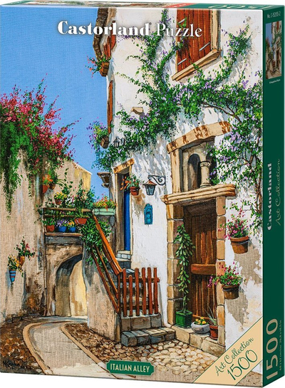 Puzzle Castorland Art Collection Italian Alley, 1500 copa, shumëngjyrësh