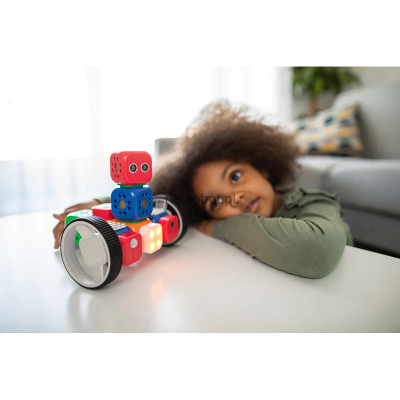 Set edukativ Robo Wunderkind Education Kit, robot programues për fëmijë, module robotike, shumëngjyrësh
