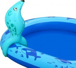 Pishinë loje fryrëse Bestway Polar Pals Water Play Center, për fëmijë, blu