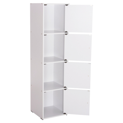 Dollap Melaminë 40x39-41x157Hcm (HM9940.01), bardhë