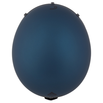 Kaska moto CASSIDA Eso Super Hooligan, fiberglass, open face, e zezë mat metalike blu