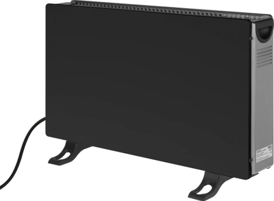 Ngrohës elektrik konvektor Hausberg HB-XXXX, 2000W, termostat me telekomandë, i zi