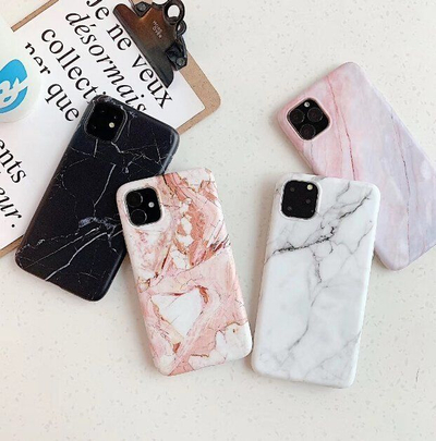 Kapak telefoni Wozinsky Marble për Xiaomi Redmi 8A, TPU, me pamje mermeri, rozë