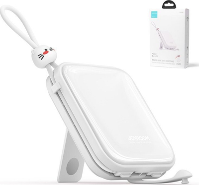 Power bank Joyroom Cutie Series JR-L008, 10000mAh, 22.5W, i bardhë