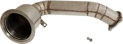 Downpipe TurboWorks Porsche Panamera 971 3.0T, çelik inox, me heat shield