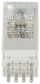 Rele fuqie ABB 1SVR405613R3000, 4PDT, 6A 250V AC, transparente