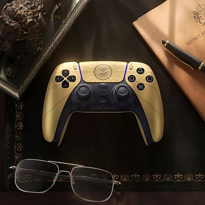 Kontroller Sony DualSense PS5 Wireless Limited Edition 007 First Light, i artë
