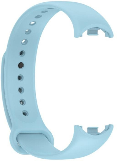 Rrip silikoni për byzylyk Xiaomi Mi Band 8, zëvendësues, blu e çelët