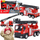 Kamion lodër zjarrfikës HP Firefighters me shkallë, shkallë lëvizëse, shkallë 1:32, shumëngjyrësh