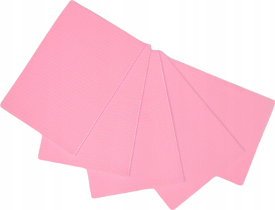 Napkins dentare Menodent, 30 copë, 33 x 45 cm, rozë
