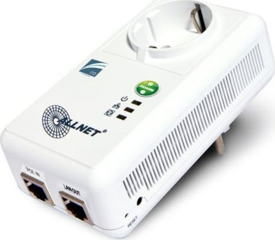 Prizë smart PoE ALLNET ALL3875v2_ZEWIN, 1x PoE IN, 1x LAN OUT, e bardhë