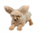 Lodër pelushi DUBI Little Forest Fennec Fox, 30 cm, dhelpër e shtrirë, bezhë