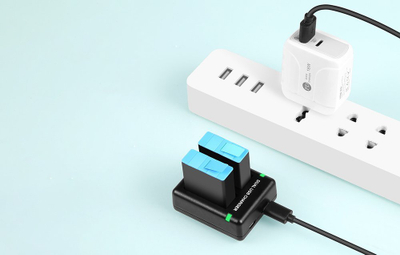 Karikues dykanalsh Puluz PU919B për GoPro Hero 11, 10, 9, USB-C