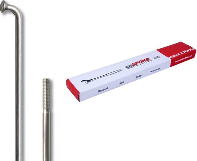 Fletëza rrote biçiklete CN Spoke STD14, inox 272mm, set 144 copë, argjendtë