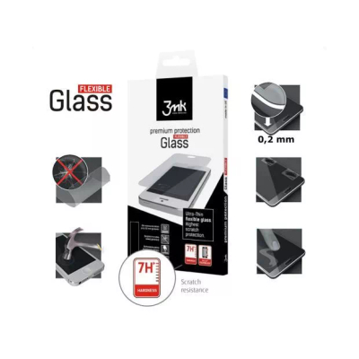 Xham mbrojtës 3mk FlexibleGlass Pro për Caterpillar B100, 0.2 mm, fortësi 7H, transparent