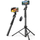 Selfie stick Ugreen LP680, tripod me telekomandë Bluetooth, 1.7m, i zi