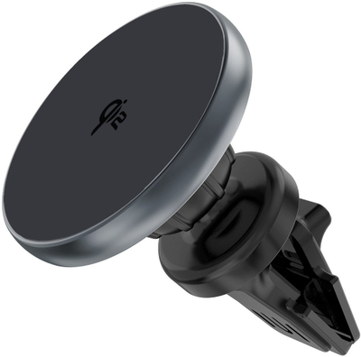 Karikues veture 4smarts Qi2, 15W, magnetik, gri