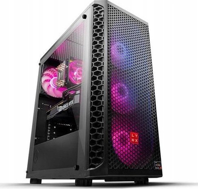 Kompjuter gaming LYNX Challenger Ryzen 7 5700X, 32GB RAM, 1TB SSD NVMe, RTX 4070 SUPER 12GB, i zi