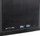 Kasë Vital Compact Intel NUC Element H, për pllaka Intel NUC, antracit, e zezë