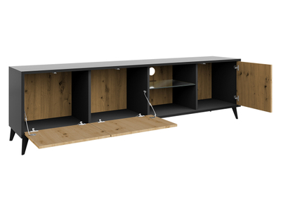 Komodë moderne për TV Oksawi 2K1D (180 x 52 x 40)