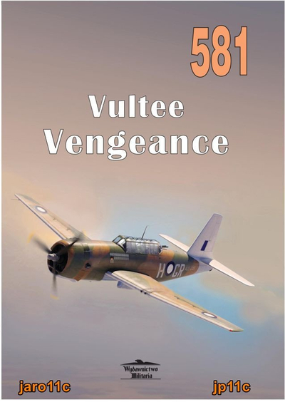 Libër Militaria 581 Vultee Vengeance, histori aviacioni ushtarak, 46 faqe