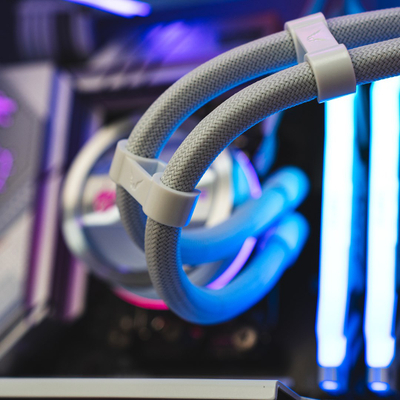 Sistem ftohjeje me ujë Valkyrie Dragonfang 240 ARGB, radiator 240mm, me ndriçim ARGB, i bardhë