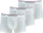 Set brekësh Tommy Hilfiger Trunk 1U87903842-100, 3 palë, të bardha, L