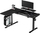Tavolinë gaming Ultradesk Winger, elektrike, 155 x 111 cm, e zezë