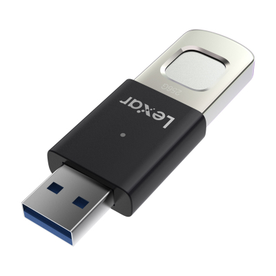 USB Lexar JumpDrive LJDF35P256G, 256GB, USB 3.2, e zezë argjendtë