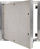 Kapak inspektimi Europlast për gips, metal, 60x60cm, gri