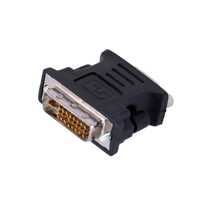 Adapter video Lanberg AD-0012-BK, DVI-I në VGA, i zi