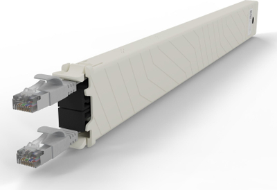 Kasetë kabllosh PATCHBOX .one, 8RU, STP Cat 6a, gri