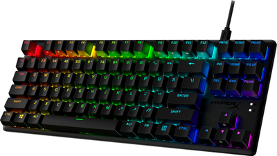 Tastierë mekanike HyperX Alloy Origins Core PBT HX Aqua, TKL, USB C, me ndriçim RGB
