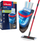 Mop i sheshtë Vileda H2Pro Flat System, me sistem spërkatje, gri