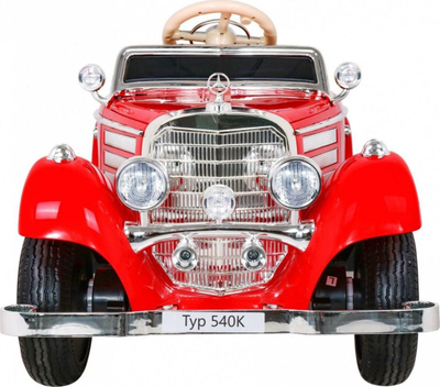 Makina elektrike për fëmijë Mercedes Benz Retro 540A, 4 motorë, deri 100 kg, e kuqe