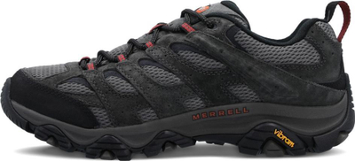 Këpucë malore Merrell Moab 3, burra, Vibram, gri e errët