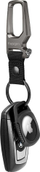 Mbajtëse Spigen Rugged Armor për Apple AirTag, silikon TPU, me karabinë, e zezë mat
