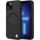 Këllëf telefoni BMW BMHMP14SSILBK2 për iPhone 14, silikon Liquid, MagSafe, i zi