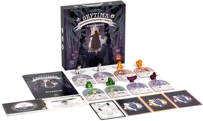 Друштвена игра Portal Games Septima Shapeshifting and Omens, стратешка, за возрасни, шарена