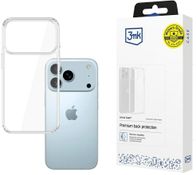 Këllëf telefoni 3MK Armor për iPhone 17 Pro Max, kundër goditjeve, transparent