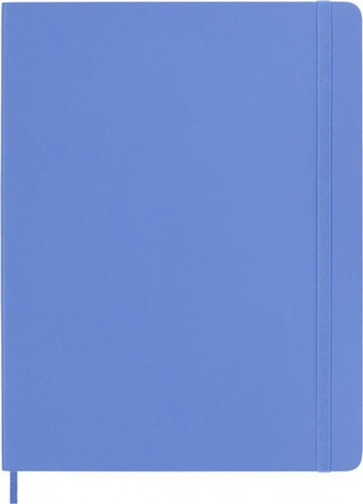 Fletore Moleskine Classic Notebook, X-Large 19 x 25 cm, 192 faqe të vijuara, blu Hydrangea
