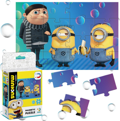Puzzle magnetik Dodo Minions, 16 copa