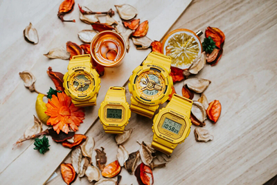 Orë dore për femra Casio Baby-G BA-110XSLC-9AER, e verdhë
