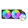 Ftohës Darkflash DG240 AIO Liquid Cooler, 240mm, i zi