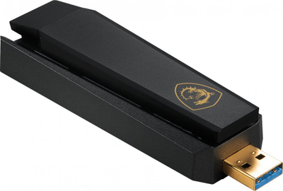 Kartë rrjeti MSI AXE5400 (GUAXE54), USB 3.0, 2402 Mbps, Wi-Fi 6E