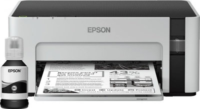 Printer me bojë Epson EcoTank M1100, bardh e zi, A4, USB