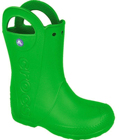 Çizme shiu për kalamaj Crocs Handle It Kids 12803, Croslite, jeshile