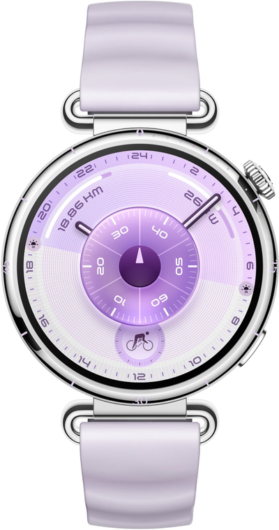 Ora e zgjuar Huawei Watch GT 6 41mm, ekran 1.32\" AMOLED, rezolucion 466 x 466, ngjyrë lilac