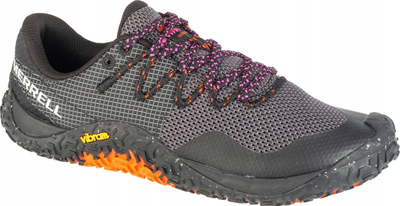 Atlete vrapimi Merrell Trail Glove 7 W J068318, VIBRAM, terren malor, të zeza
