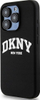 Mbulesë telefoni DKNY Liquid Silicone MagSafe, për iPhone 13 Pro, silikoni, e zezë